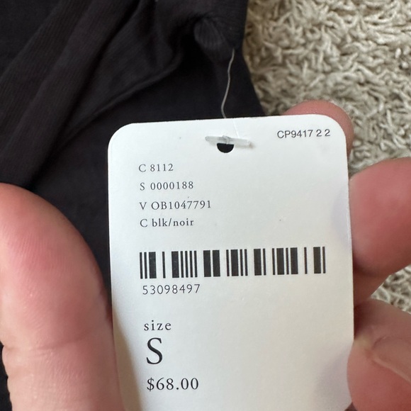 NWT free people flowly black top - Picture 4 of 5